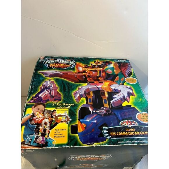Power Ranger Wild Force Command ISIS mega red ranger new #10275 - Picture 1 of 9